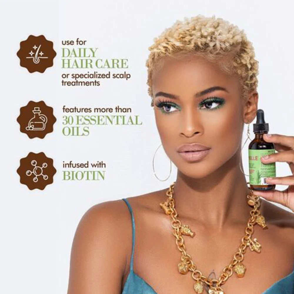 4-in-1 Mielle Rosemary Mint Hair Care Set – Shampoo, Conditioner, Strengthening Hair Masque, & Scalp Oil
