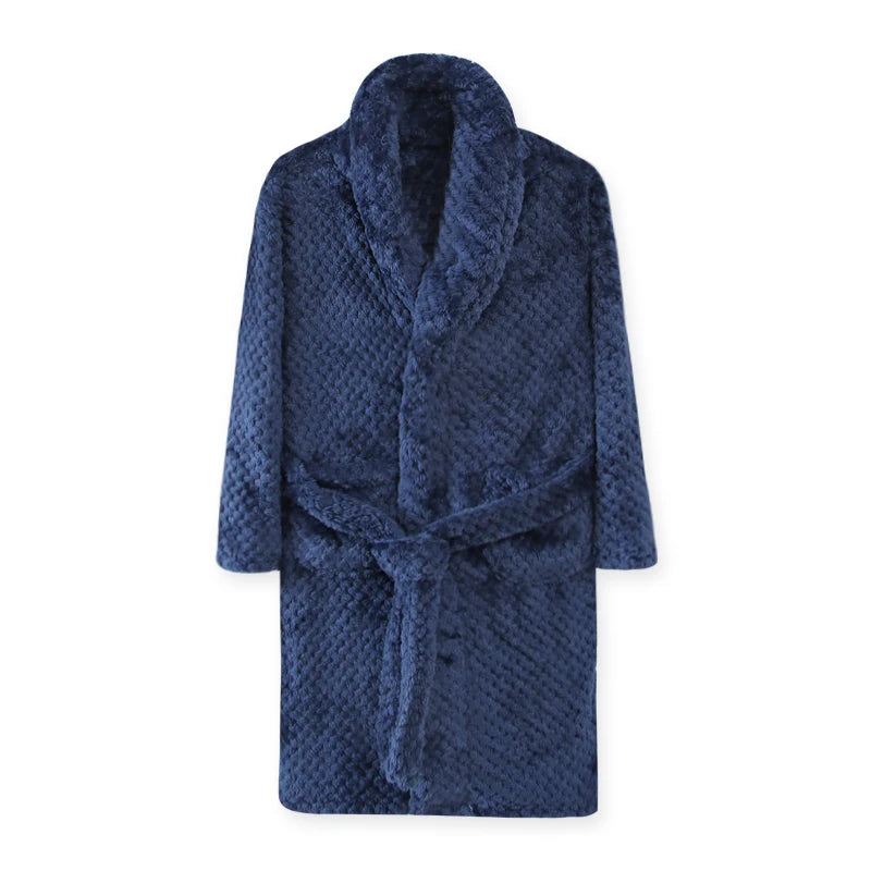 Soft Children Flannel Pajamas Autumn and Winter Pajamas for Girl Warm Kids Bathrobe Boy Sleepwear 4-16Y