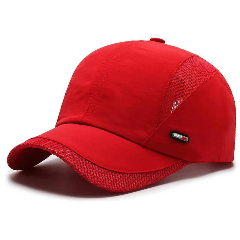 Quick-Dry Adjustable Baseball Cap - Moisture-Wicking Sun Hat for Outdoor Sports — view 8 of baseball caps