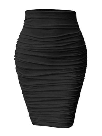Women's Wrap Hip Pencil Skirt — Sleek & Figure-Flattering — view 1 of men's clothing