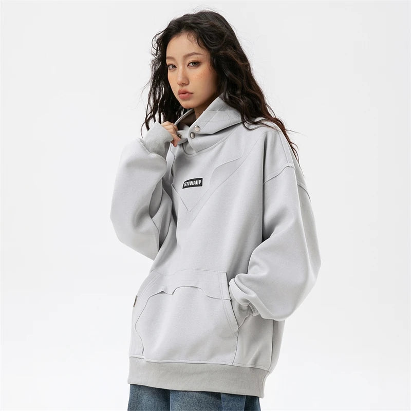 Women's New Hooded Sweatshirts Y2k Oversized Hoodie Korean Fashion Plus Size Women's New External Clothing Luxury Clothes Women