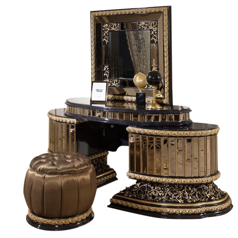 Luxury Modern King Size Bedroom Set – Classic French Elegance
