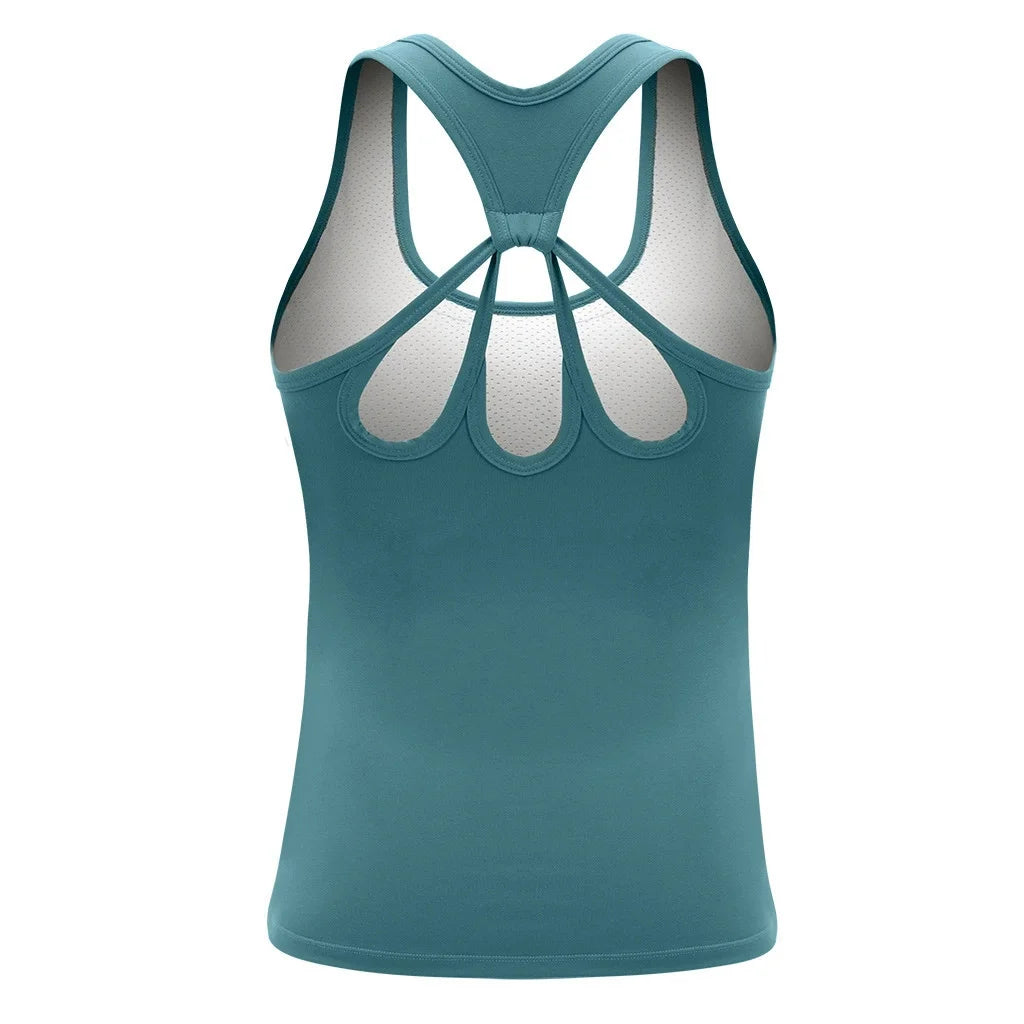 Athletic Yoga Tank Top — Women’s Gym Singlet for Running & Training