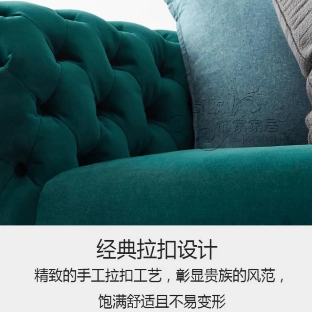 Vintage Living Room Sofa Green Christmas Organizer Unusual European Couch Lounge Ergonomic Sofa Inflavel Living Room Furniture