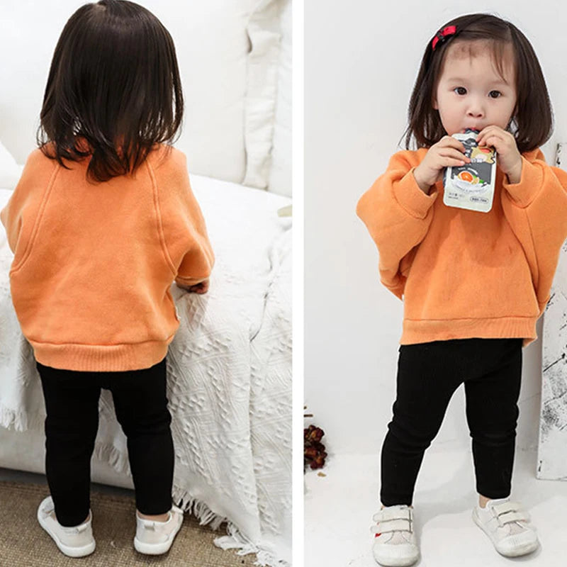 Baby Girls’ Cotton Leggings – Soft & Stretchy Pants for Spring & Autumn (2025)
