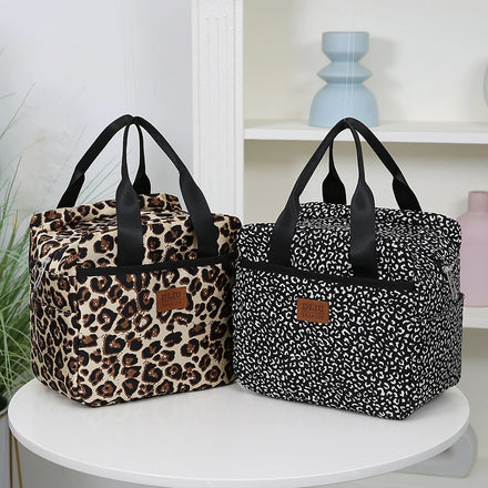 Thickened Nylon Insulated Lunch Bag - Heavy-Duty Lunch Box Carrier for School & Work — view 1 of lunch bags