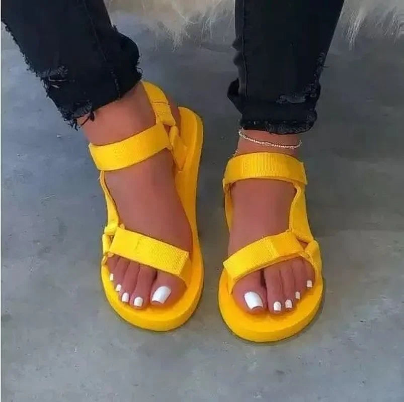 Sandals & Slides — Platform Sport Sandals, Non-Slip Outdoor Beach Flats — view 5 of sandals & slides
