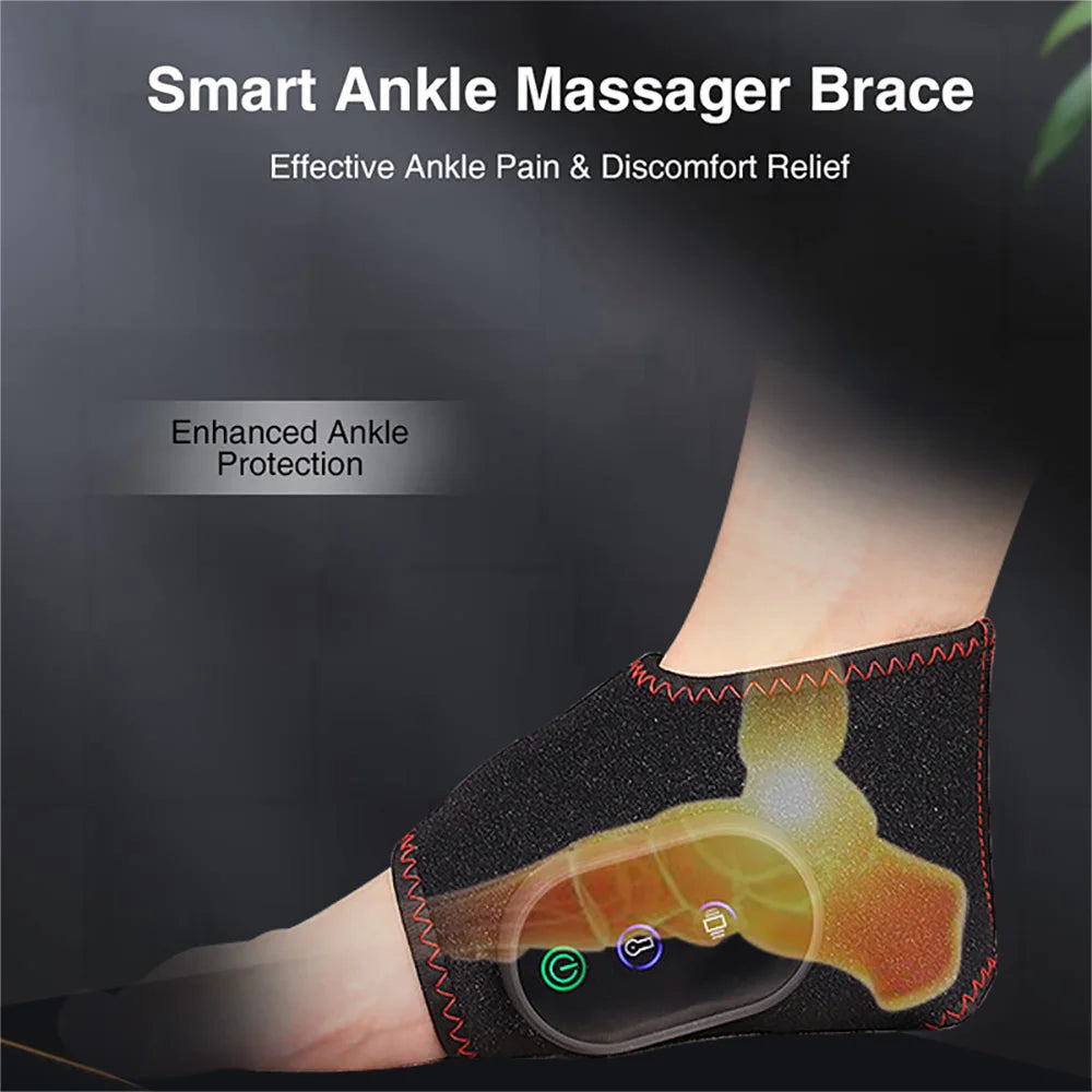 Electric Heated Foot Warmer Massager — Pair with Vibration for Men & Women — view 6 of recovery & massage