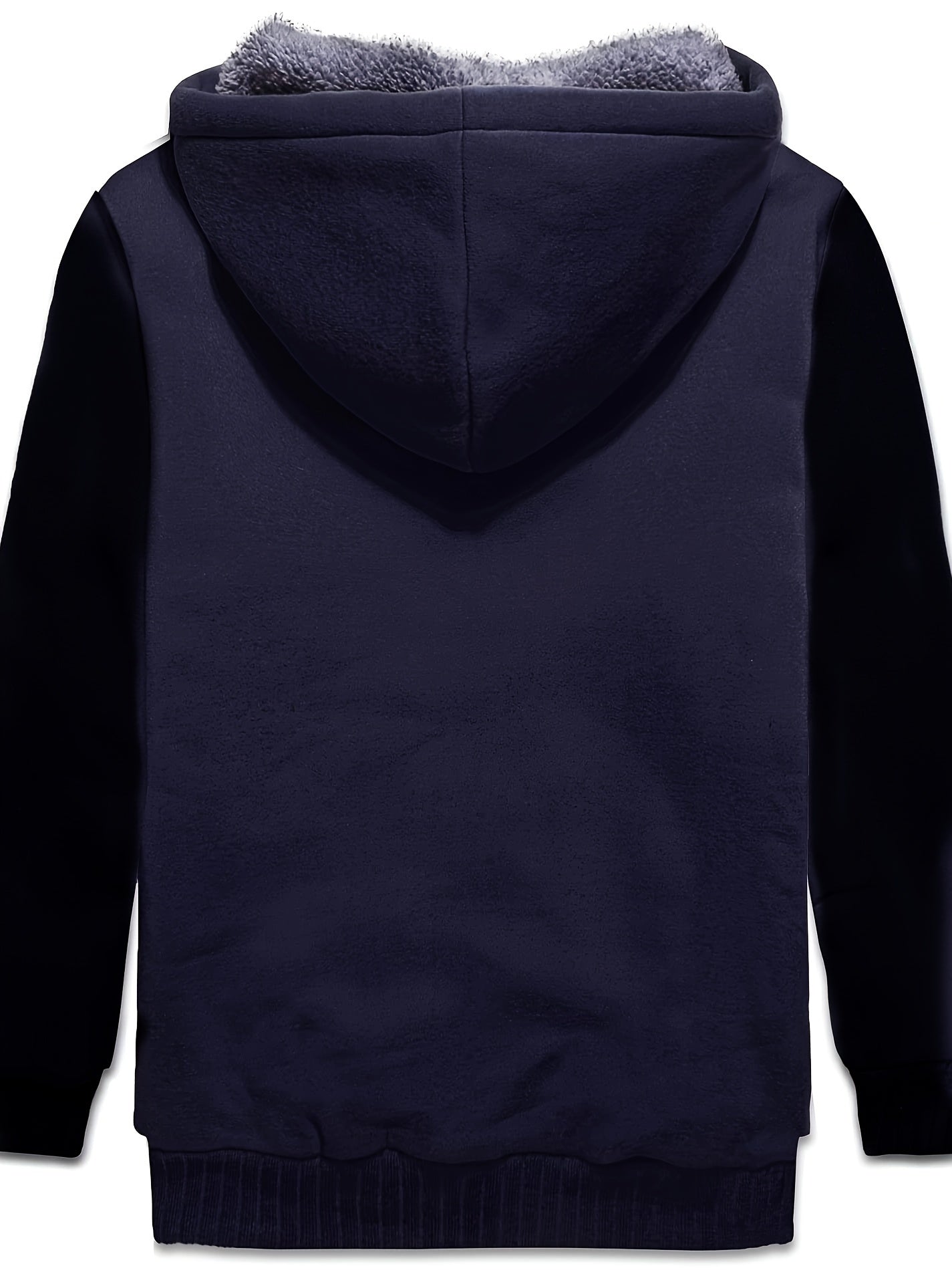 Boys' Sporty Fleece Hooded Jacket - Warm & Stylish