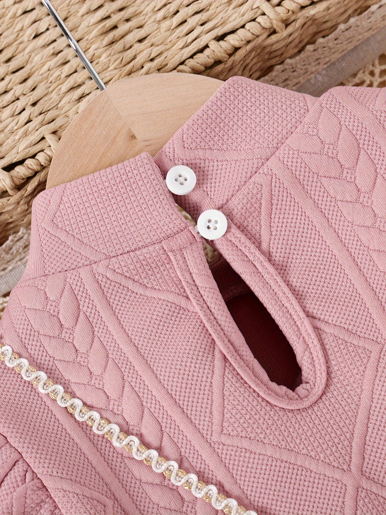 Long Sleeve Solid Color Girls Trendy Flying Sleeve Straight Dress + Belt + Bag for Spring and Autumn