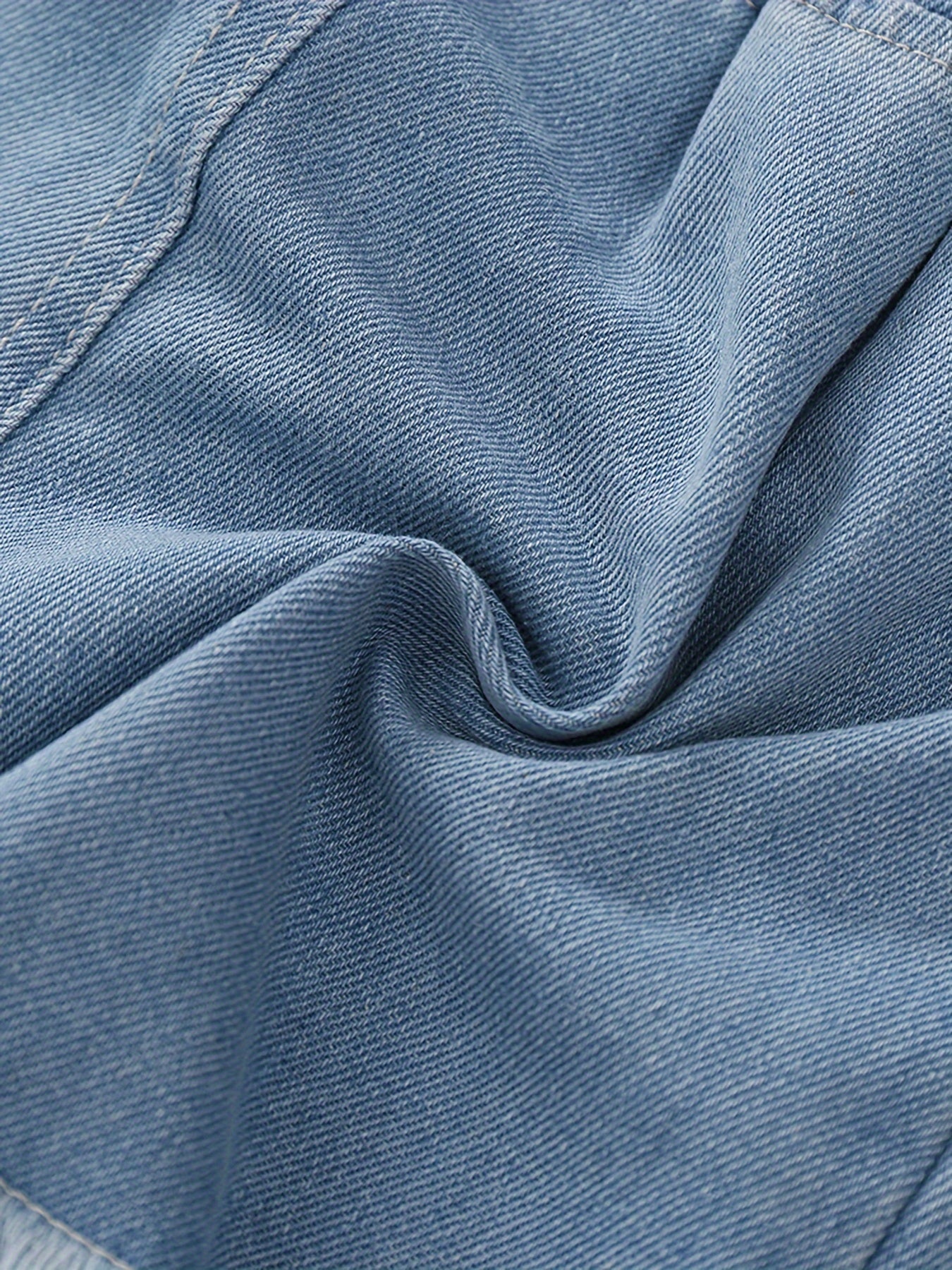 Vibrant Floral Culottes - Asymmetrical, Non-Stretch Denim Shorts with Machine Washable Convenience - Perfect for Casual Summer Outings