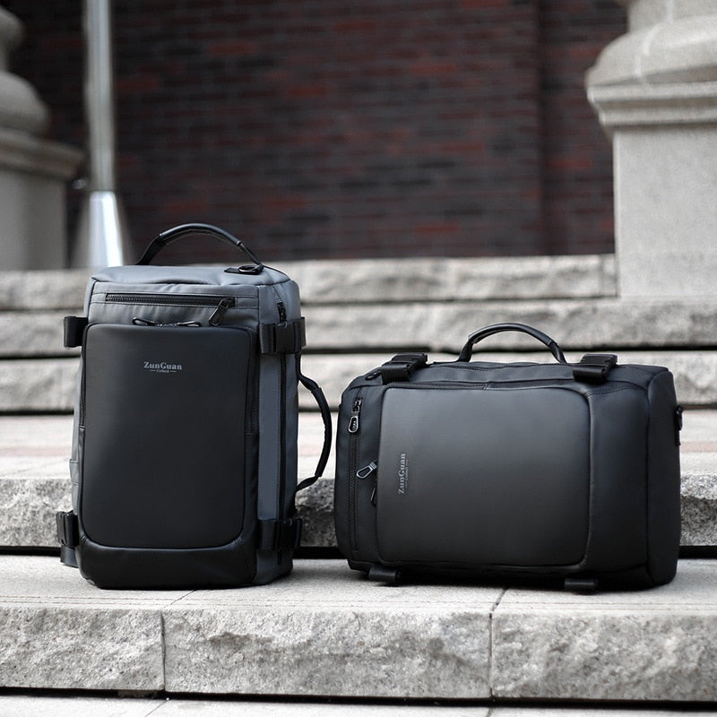 15.6-Inch Large Laptop Backpack – Multifunctional Waterproof Travel Rucksack for Men