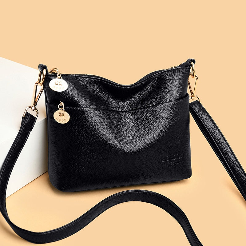 Women Messenger crossbody bags for women Soft Leather bags handbags women