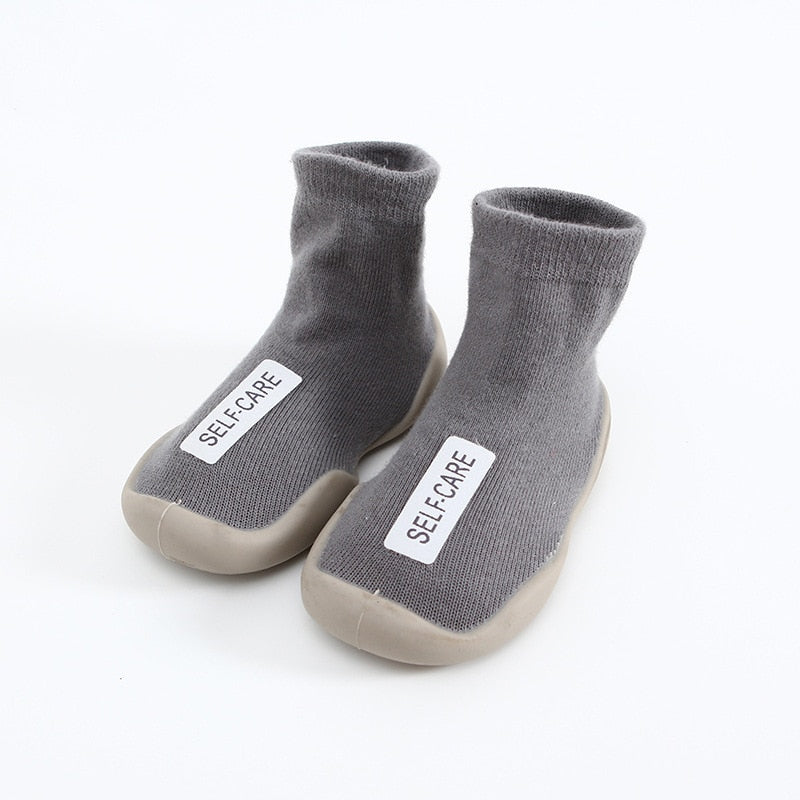 Baby Boys’ & Girls’ Non-Skid Moccasins – Toddler Indoor Floor Slippers