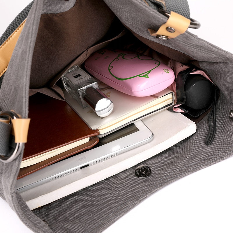 New Crossbody Bags for Women Bag Canvas Tote Purses Ladies Designer Messenger Women HandBags Fashion Shoulder Cloth Purse