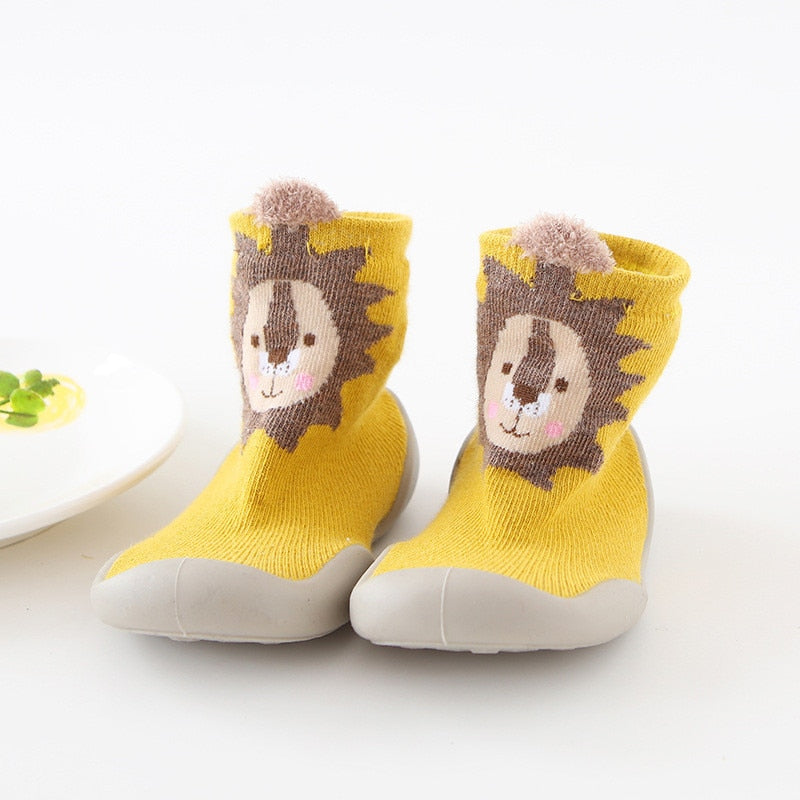 Baby Boys’ & Girls’ Non-Skid Moccasins – Toddler Indoor Floor Slippers