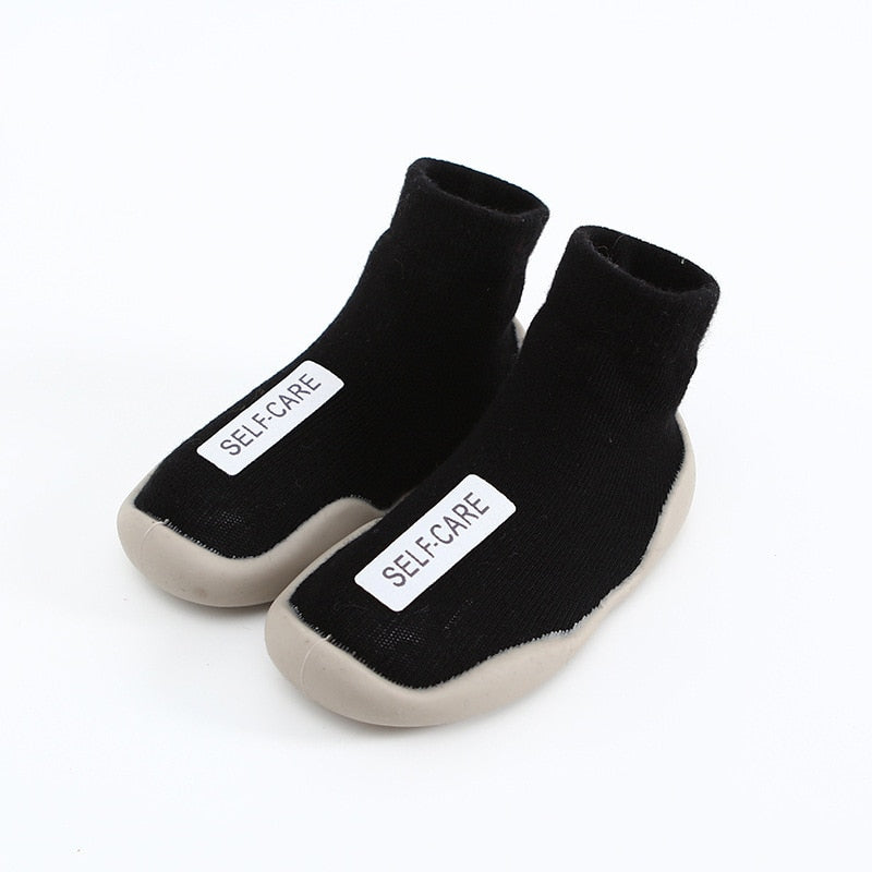 Baby Boys’ & Girls’ Non-Skid Moccasins – Toddler Indoor Floor Slippers