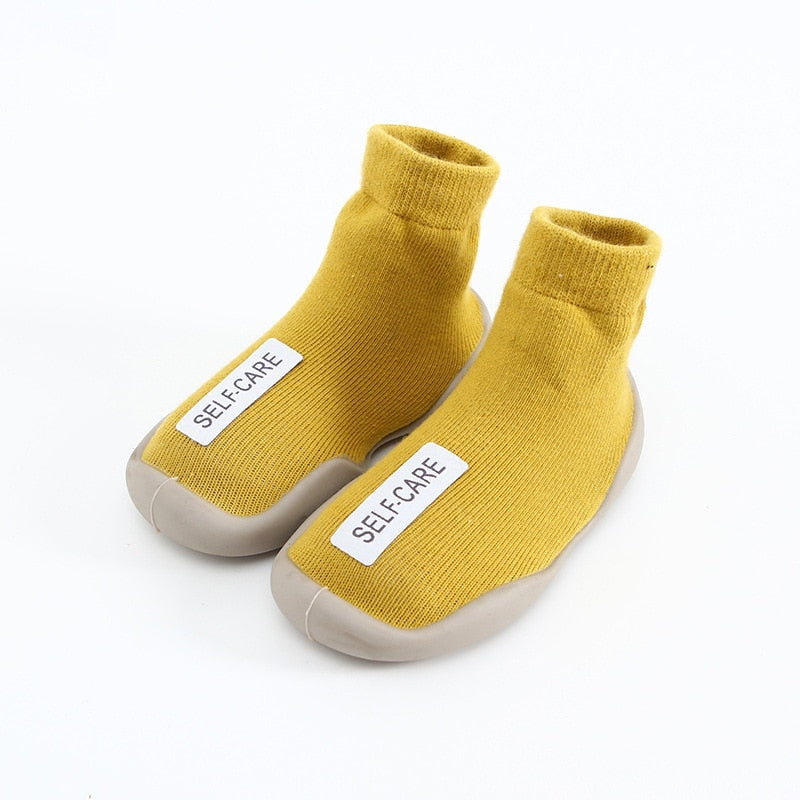 Baby Boys’ & Girls’ Non-Skid Moccasins – Toddler Indoor Floor Slippers