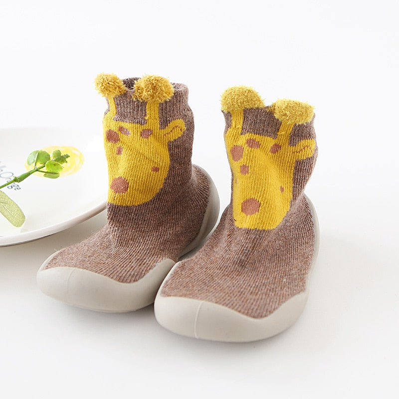 Baby Boys’ & Girls’ Non-Skid Moccasins – Toddler Indoor Floor Slippers