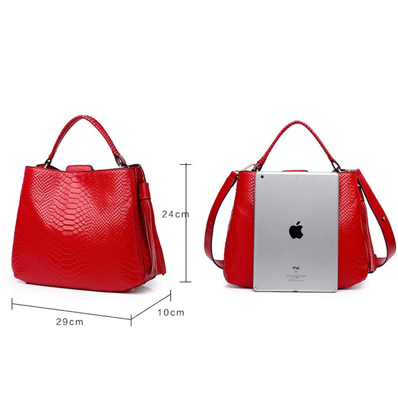Zency Luxury Women Genuine Leather Handbags 2022 Fashion High Quality