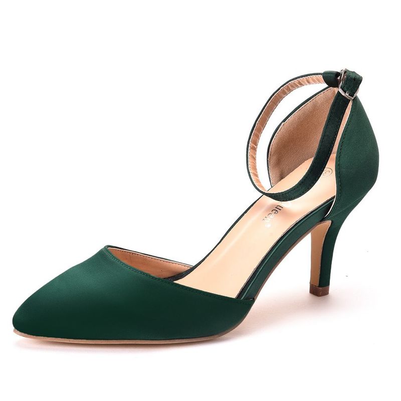 Plus Size 35-43 Hot Women Shoes Pointed Toe Pumps Patent Leather Dress