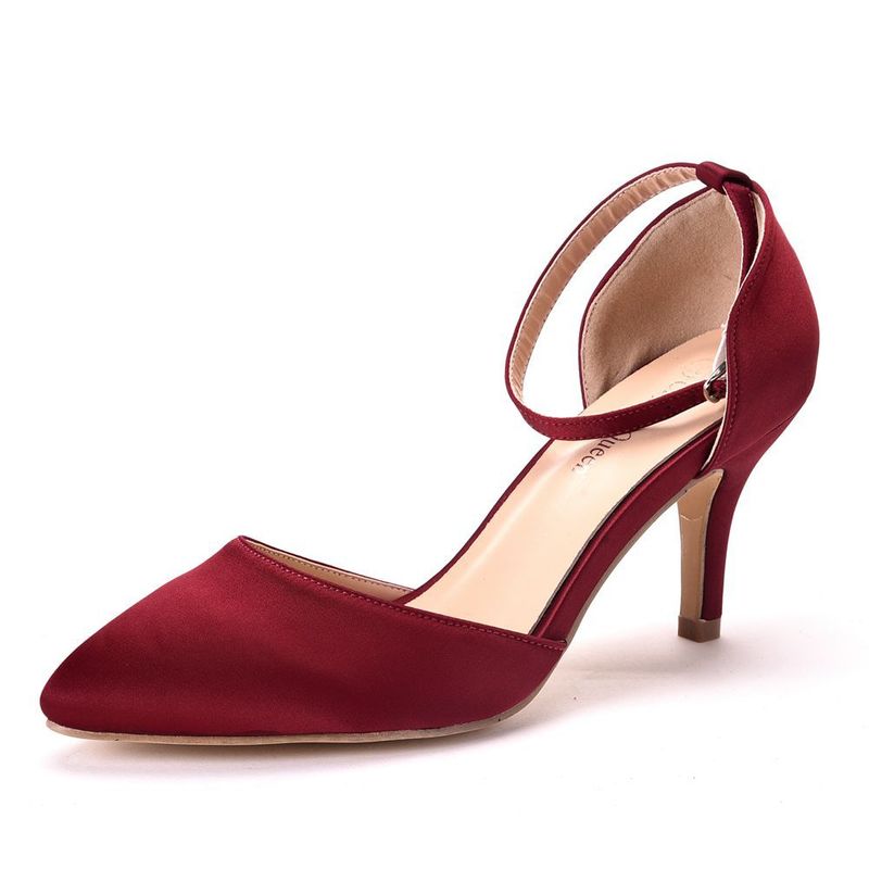 Plus Size 35-43 Hot Women Shoes Pointed Toe Pumps Patent Leather Dress