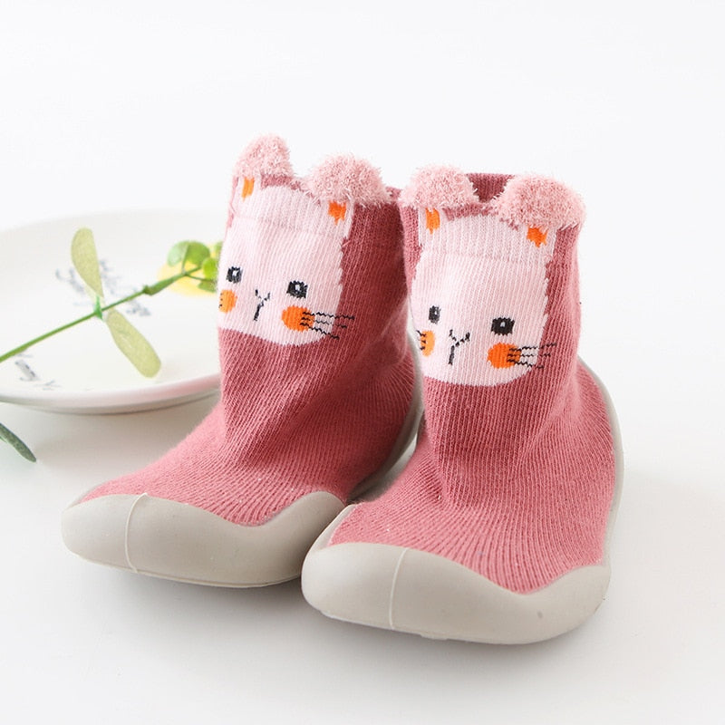 Baby Boys’ & Girls’ Non-Skid Moccasins – Toddler Indoor Floor Slippers