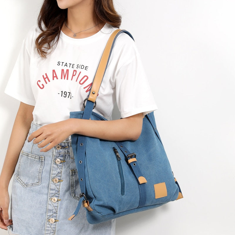 New Crossbody Bags for Women Bag Canvas Tote Purses Ladies Designer Messenger Women HandBags Fashion Shoulder Cloth Purse