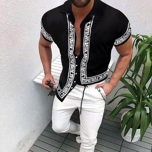 Summer Men's Printed Hawaii Casual Shirts 2021