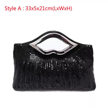 Sequins Evening Clutch Bag Women Luxury Full Rhinestones Handbag Party Bag — view 2 of bags & accessories