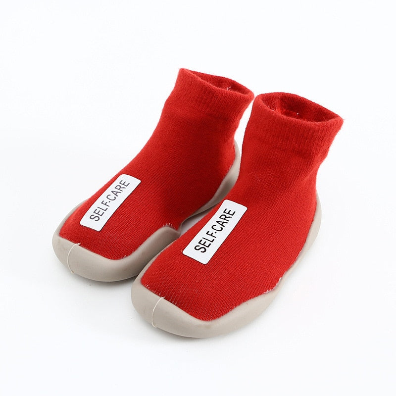 Baby Boys’ & Girls’ Non-Skid Moccasins – Toddler Indoor Floor Slippers