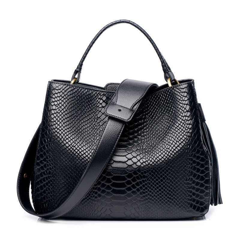 Zency Luxury Women Genuine Leather Handbags 2022 Fashion High Quality