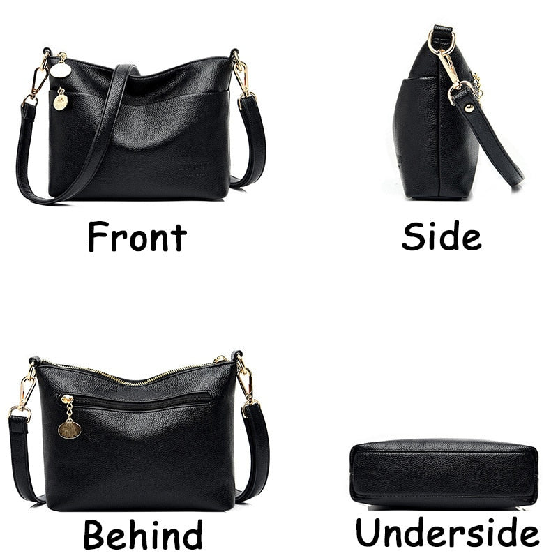 Women Messenger crossbody bags for women Soft Leather bags handbags women