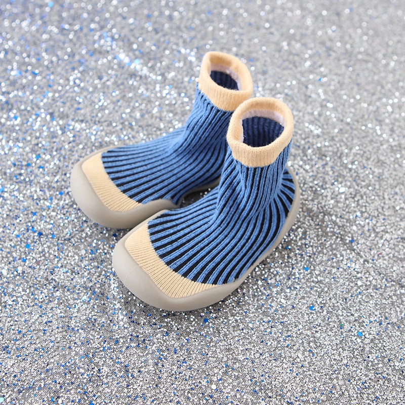 Baby Boys’ & Girls’ Non-Skid Moccasins – Toddler Indoor Floor Slippers