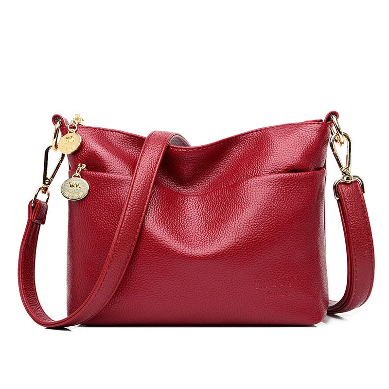 Women Messenger crossbody bags for women Soft Leather bags handbags women