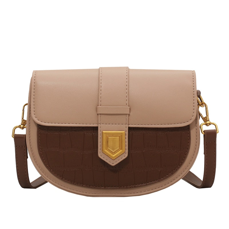 HOCODO Stone Pattern Pu Leather Crossbody Bags For Women