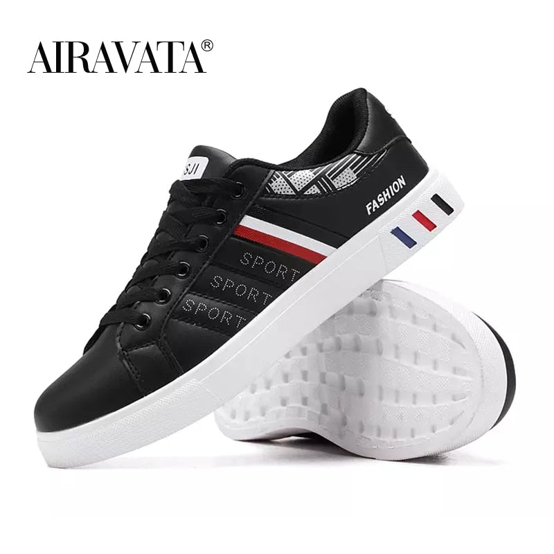 Skateboard Shoes 2021 New PU Trend Flat Breathable Sneakers Comfortable Fashion Vulcanized Shoes