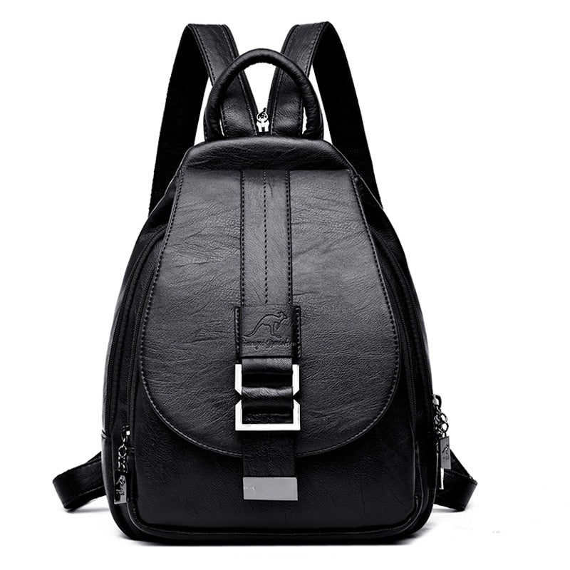 Designer Backpacks Women Leather Backpacks Female School Bag