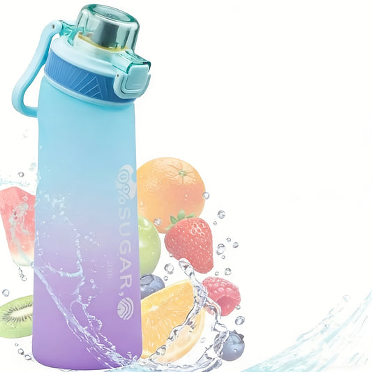 A Water Bottle That Comes with 14 Flavor Pods, Designed for Both And Adults, Perfect for Camping, Traveling, Cycling, And Fitness. It Is Dishwasher Safe