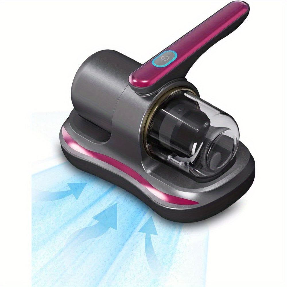Upgrade2025 Handheld Bed Vacuum Cleaner, Super Suction and Low Noise, Washable Filter for Deep Cleaning, Handheld Vacuum Cleaner, Mattress Vacuum Cleaner, Effectively Clean Beds, Sofas, Pet Hair and Carpet