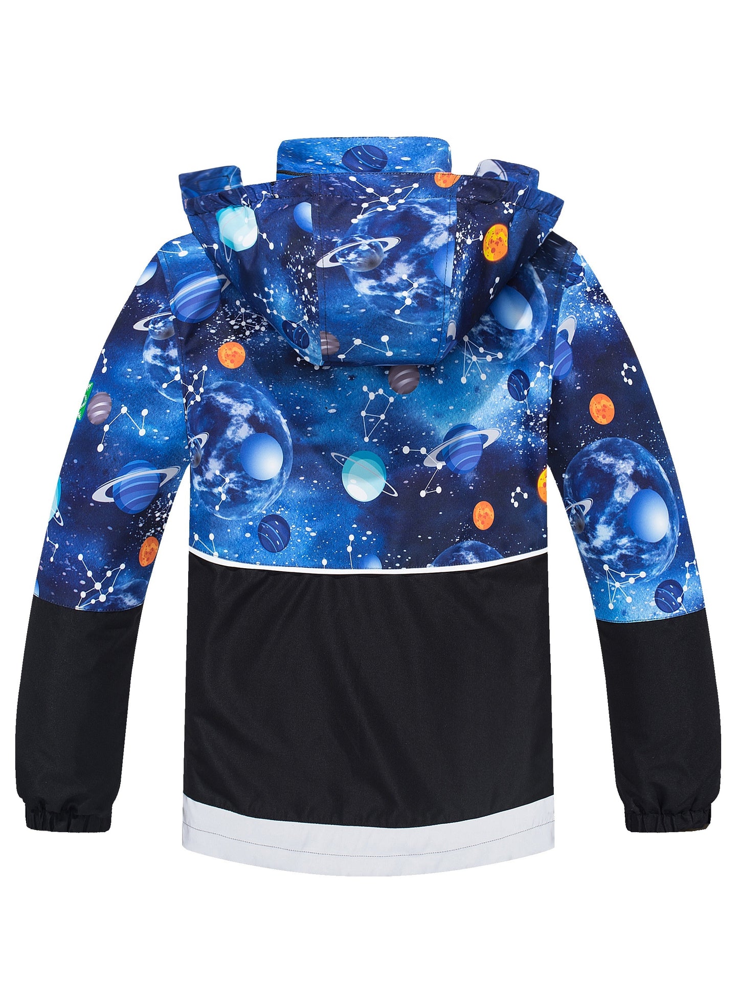 Boys' Starsky Rain Jacket - Waterproof & Fleece-Lined