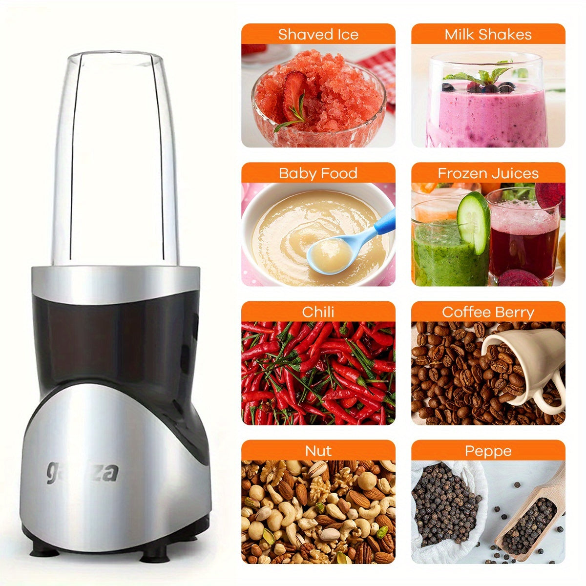 900W Power Smoothie Juicer, Protein Shake & Smoothie Blender, 15pcs Grinding All-in-One Machine, 4 Portable Cups Included, BPA-Free, Ideal For Fitness Drinks & Winter Use, Nutritional Recipes, Durable Kitchen Gift