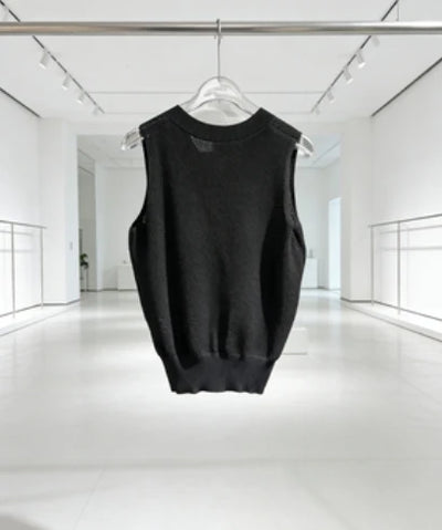 26 Women's Tank Top Summer Strap Short Knitted Hoodie Short Style Elegant Comfortable Solid Color Tank Top — view 1 of product