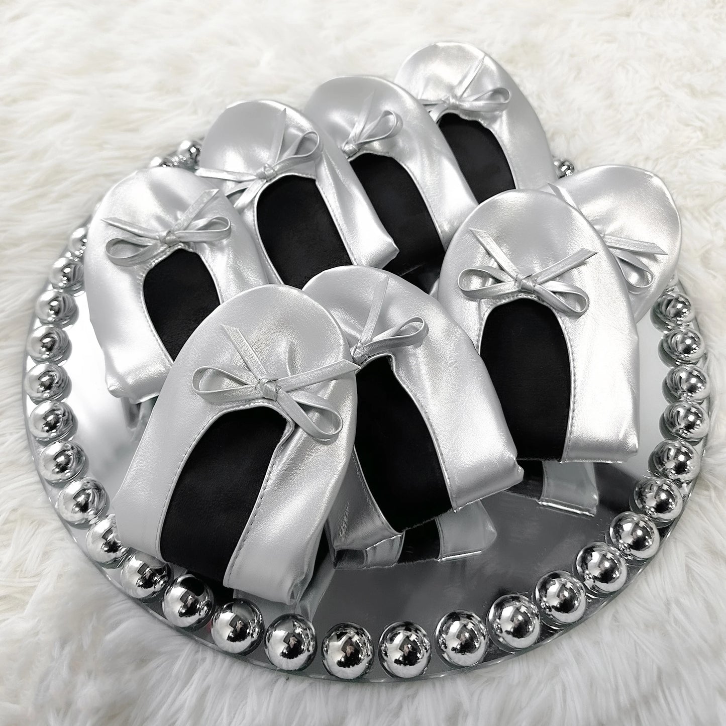 Flats & Ballet — Foldable Roll-Up Ballet Flats, Portable Purse-Size Travel Slippers — view 2 of flats & ballet