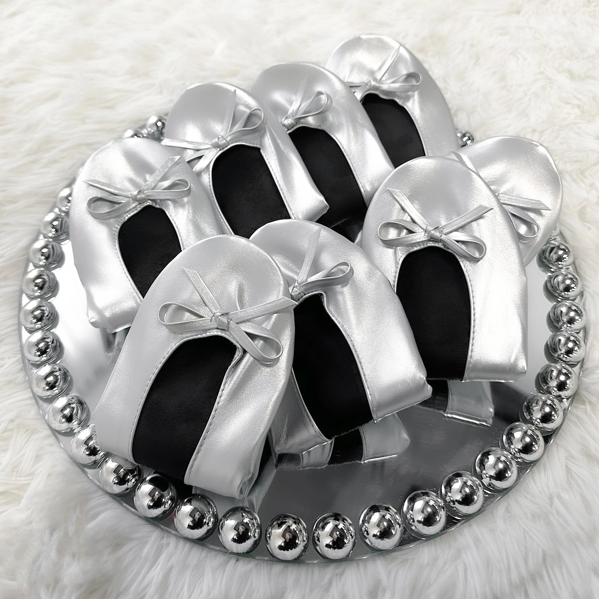 Flats & Ballet — Foldable Roll-Up Ballet Flats, Portable Purse-Size Travel Slippers — view 2 of flats & ballet