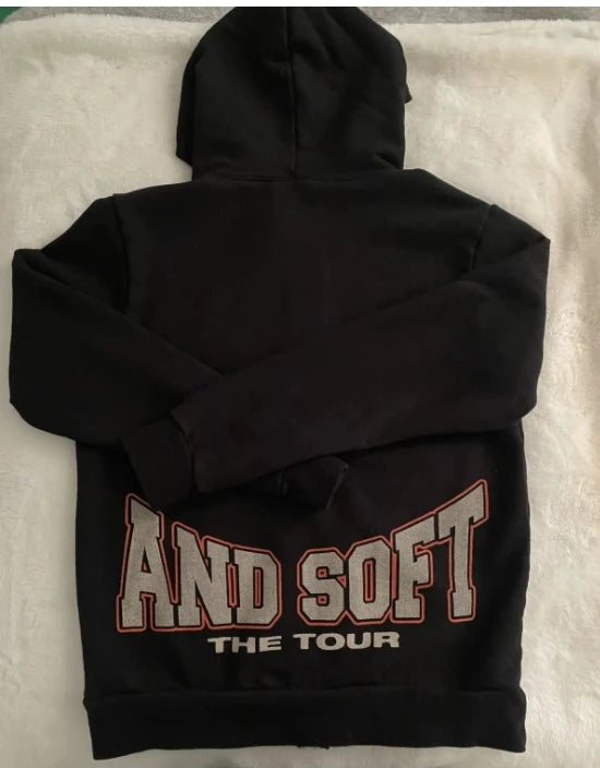 new HIT ME HARD AND SOFT zip hoodie Hit me hard and soft merch stand merch for the tour