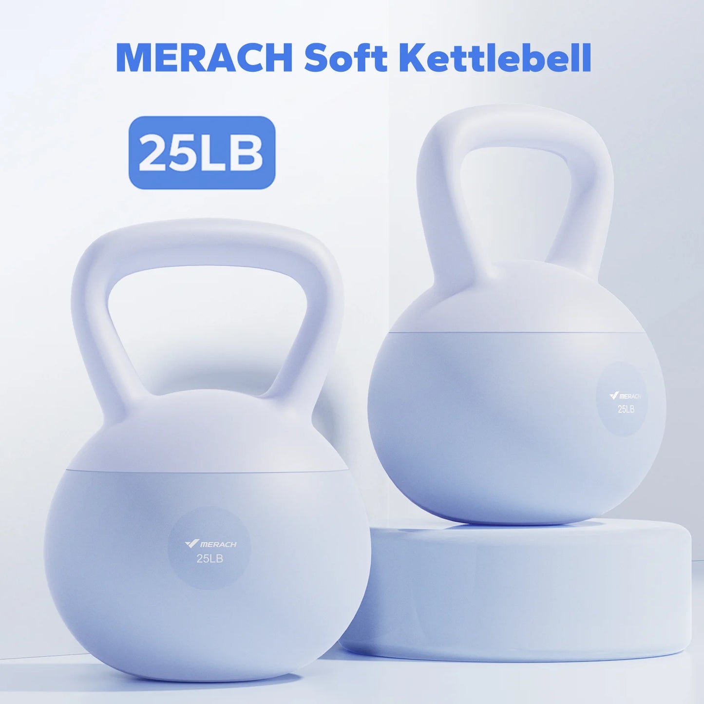 Sand-Filled PVC Kettlebell, Shock-Absorbing Quiet Design — product photo 1