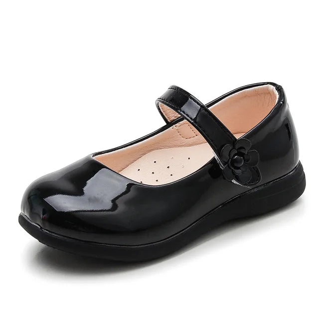 Spring Autumn Baby Girls Shoes For Kids Children School Black Leather Shoes For Student Dress Shoes Girls 4 5 6 7 8 9 10 11-16T