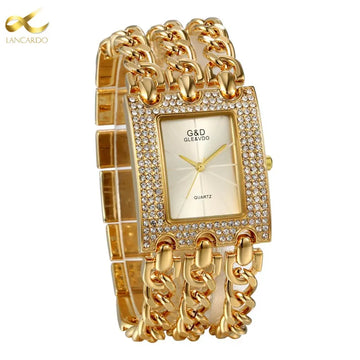 LANCARDO Women's Luxury Watch — Top Brand Fashion Quartz Wristwatch — view 1 of watches