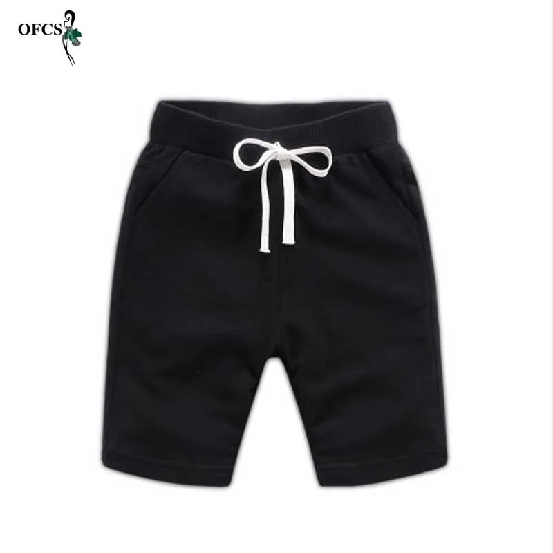 Hot Sale Baby Clothing Boys High Quality Colorful Shorts Summer Fashion Cotton Trousers Kids Solid Beach Shorts Children's Pants